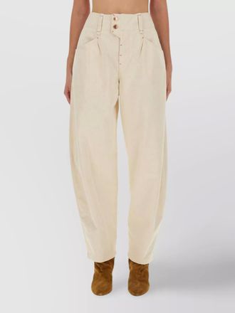 Isabel Marant high waist wide leg trousers with pockets