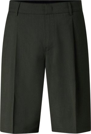 Bogner Johny pleated shorts for men - Olive green - 48