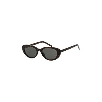 Saint Laurent SL M154 Zonnebril - Dames - Accessoires - Bruin - Maat: 55 MM Nylon