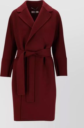 Max Mara virgin wool single-breasted coat