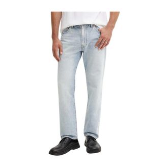 Levi's Heren, Jeans, Blauw, Maat: W34 L32 Katoen