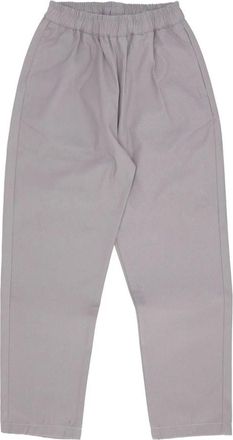Usual Grijze Lichtgewicht Lange Broek - Heren - Slim Fit Broeken - Grijs - S - Katoen - Broeken