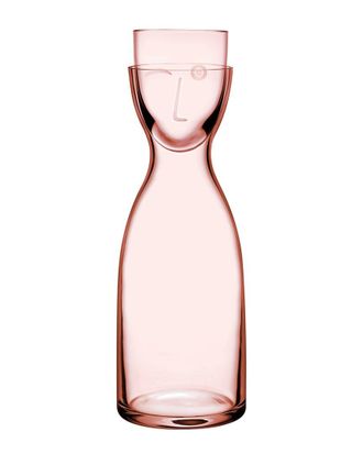 Nude Glass Mr. & Mrs. Tall Rose Night Water Set