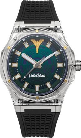 Carlo Colucci Orologio in acciaio inossidabile spazzolato - - Accessories - Uomo - Grigio - ONE SIZE