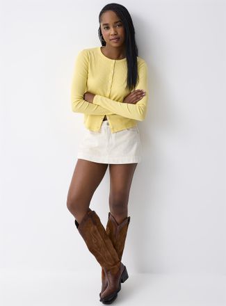 Twik Womens Jean mini skort