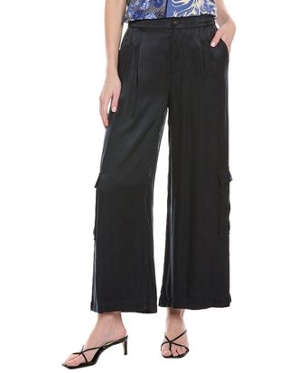 Johnny Was Petite Pleated Pull-On Pant