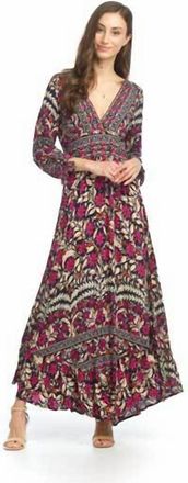 Papillon Womens Tina Maxi Dress In Navy