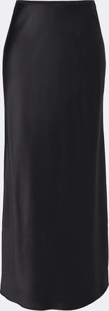 Joseph Isaak silk satin maxi skirt