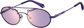 Polaroid PLD 6094/S Polarized B3V/A2 Mens Sunglasses Purple Size 52