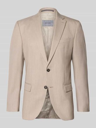 Pierre Cardin Slim Fit 2-Knopf-Sakko aus Schurwoll-Mix Modell Grant in Beige, Gr&ouml;&szlig;e 106