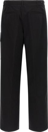 Fendi Mens Black Cotton Cargo Pants