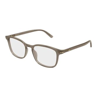 Gucci Rechthoekig Optisch Montuur - Heren - Brillen - Bruin - 52 MM - Accessoires