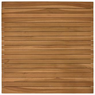 vidaXL Vidaxl Piano Del Tavolo 70 X 70 X 3,5 Cm Quadrato Legno Di Teak