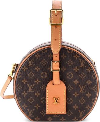 Louis Vuitton Petite Boite Chapeau Bag Monogram Canvas crossbody bag - Bruin