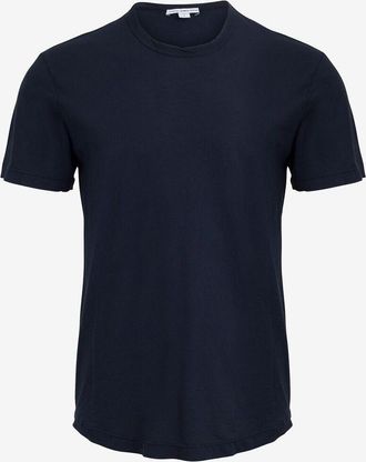 James Perse T-Shirt mit Rundhalsausschnitt