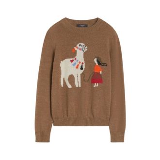 Max Mara Mujer, Jerseys, Marrón, Talla: L