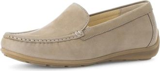 Gabor Mokassin - Dames - Schoenen - Beige - Maat: 40 1/2 EU Leer