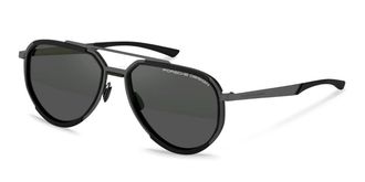 Porsche Design P8994 Polarized A419 Mens Sunglasses Black Size 60