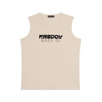 Freddy Canotta in Jersey con Logo FREDDY e Scritta Mood Up