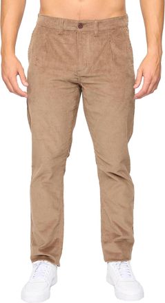 Crosshatch Heren Cordout Losse Broek (Koekje)