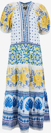 Farm Rio Midikleid aus Voile Zuli