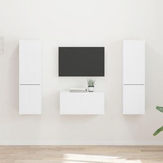 vidaXL Conjunto De Mueble De Tv 5 Pcs Madera De Ingenier&iacute;a Vidaxl