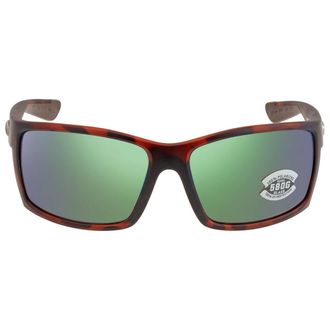 Costa REEFTON Green Mirror Polarized Glass Mens Sunglasses RFT 66 OGMGLP 64