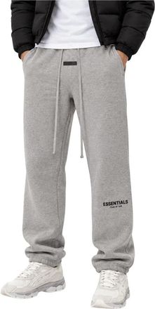 Fear of God Essentials Trainingsbroeken - Heren - Sweatpants - Grijs - S - Katoen - Broeken