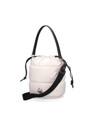 Moncler Womens Bags White Outer: Polyamide