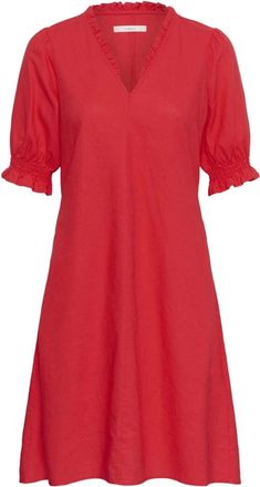 Inwear Rigitta Dress - Dresses - Mujer - Rojo - 2XL