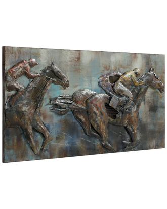 Empire Art Direct Race Day Metal Artwork
