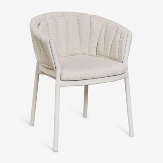 Sklum Silla De Jard&iacute;n Con Reposabrazos En Aluminio Y Tela Roderise Sklum