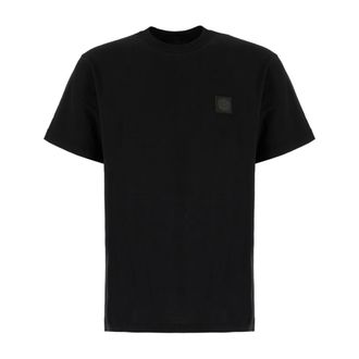 Stone Island Hombre, Camisetas, Negro, Talla: S