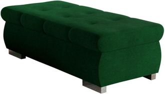 Mirjan24 Mobilier1 - Banco Acolchado Comfivo 123, Uttario Velvet 2951, 39x60x120cm, Di&aacute;metro: 0, Tapiz, Patas: Metal, 0