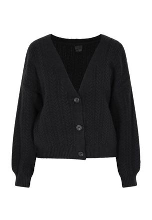 Dreimaster Dreimaster Vest Dames zwart