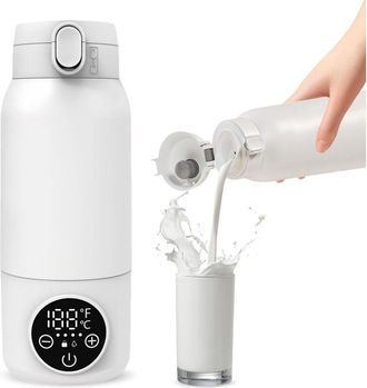 OEM Calentador De Biberones Port&aacute;til Inal&aacute;mbrico, Calentador De Biberones De Viaje De 500 Ml, Apagado Autom&aacute;tico De Seguridad, Calienta R&aacute;pidamente Agua O