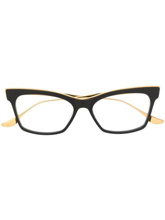 Dita Eyewear cat-eye glass frames - Black