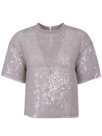 Brunello Cucinelli Sequins Blouse