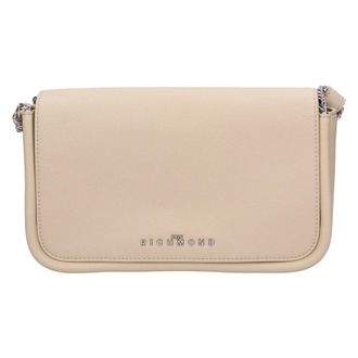 John Richmond Dames, Tassen, Beige, Maat: ONE Size Leer