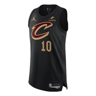 Air Jordan x NBA Cleveland Cavaliers Darius Garland Jerseys Black DQ0143-010