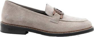 Ara Womens Kyle 2 Loafer In Moon Suede