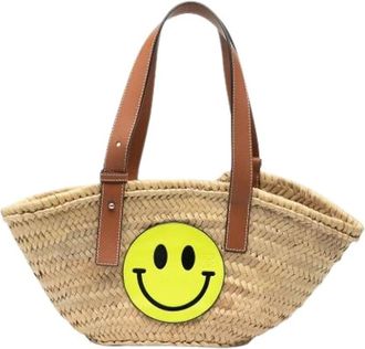 Loewe Pre-owned Tote Bags, female, Brown, Size: ONE SIZE Pre-owned Leather Tote