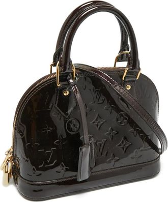 Louis Vuitton Borsa tote BB Alma con monogramma - Rosso