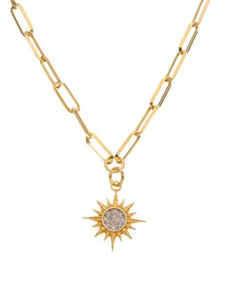 Meshmerise 18K Over Silver 0.15 Ct. Tw. Diamond Necklace