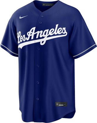 Nike Mookie Betts Los Angeles Dodgers Nike Mens MLB Replica Jersey in Blue | RP260IQALD9-YQ1