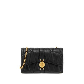 Versace Shoulder Bags, female, Black, Size: ONE SIZE Kleio Quilted Mini Bag