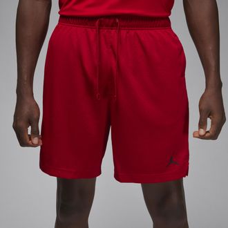 Nike Jordan Mens Jordan Sport Dri-FIT Mesh Shorts in Red | FN5816-687