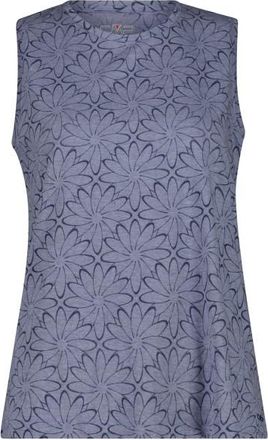 F.lli Campagnolo Top Floral Top f&uuml;r Damen | grau