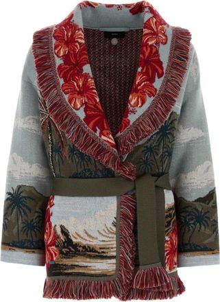 Alanui Truien & Vesten, Dames, Veelkleurig, S, Katoen, Hidden Bay Cardigan