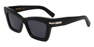Ferragamo SF2031S 001 Womens Sunglasses Black Size 52